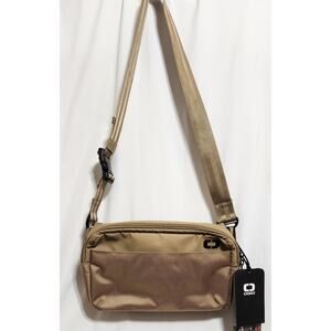 Ogio Pace Pro Crossbody, Waist, Sling Bag NWT Tan